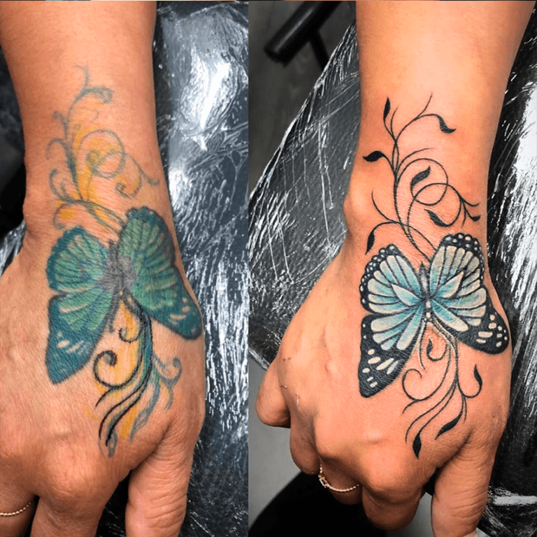 Cover tattoo